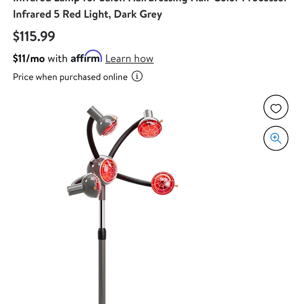 Paddie Professional Infrared Hair Dryer Stand